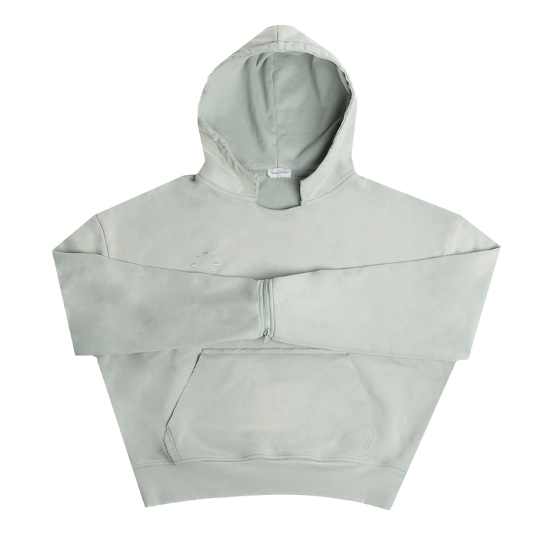 Ouro.Hoodie (Cache Green) - Front 